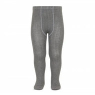 Condor Basic Rib Tights Light Grey 230
