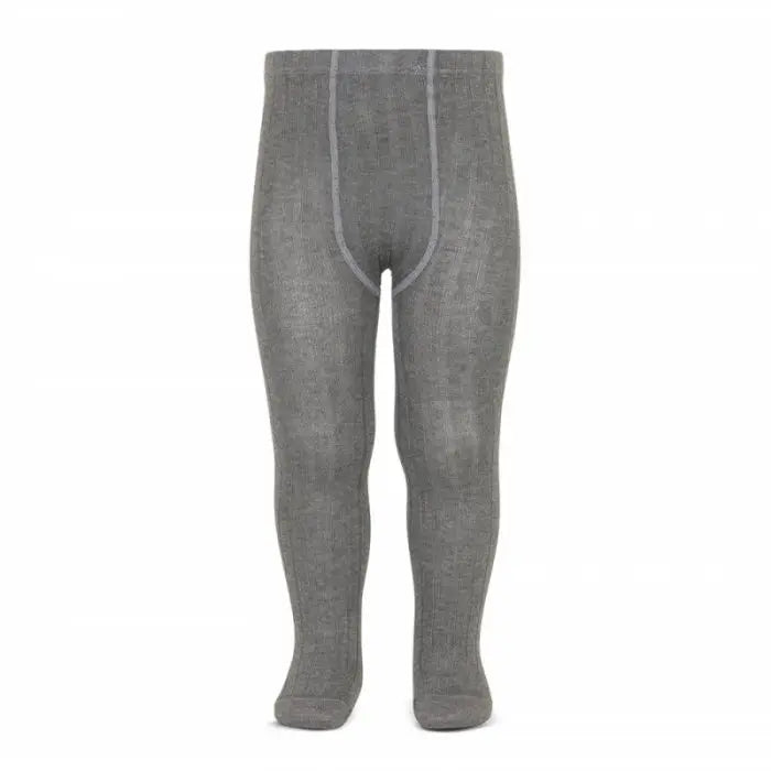 Condor Basic Rib Tights Light Grey 230