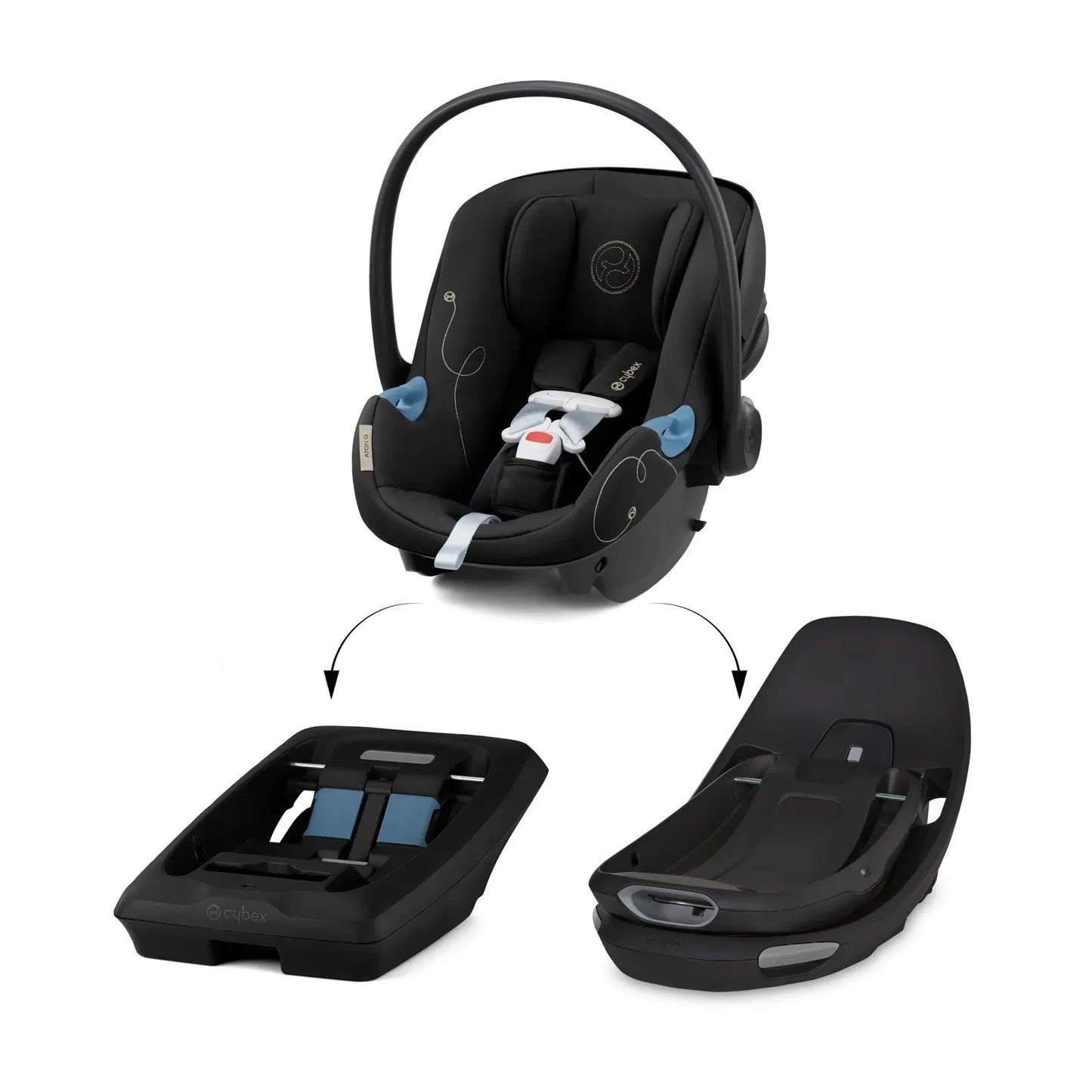 CYBEX ATON G SWIVEL SENSORSAFE INFANT CAR SEAT 