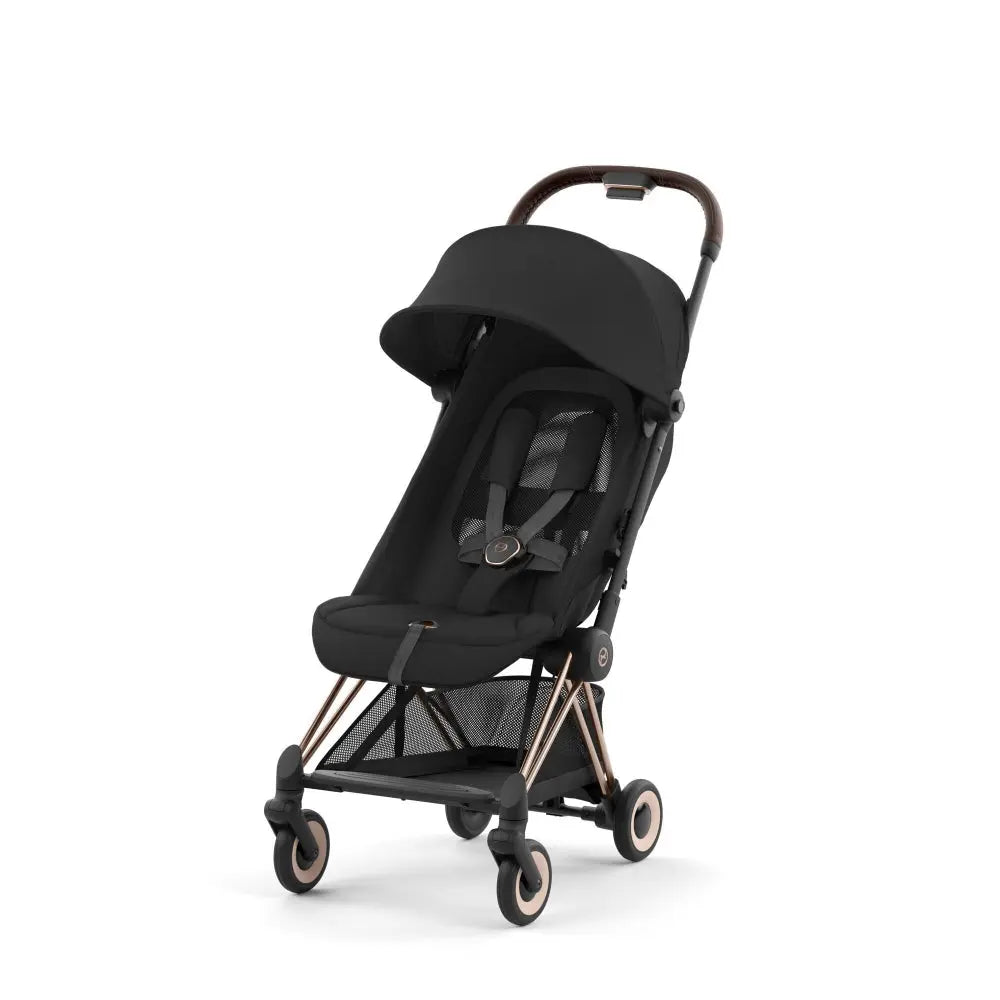 Cybex Coya Rose Gold Frame Stroller