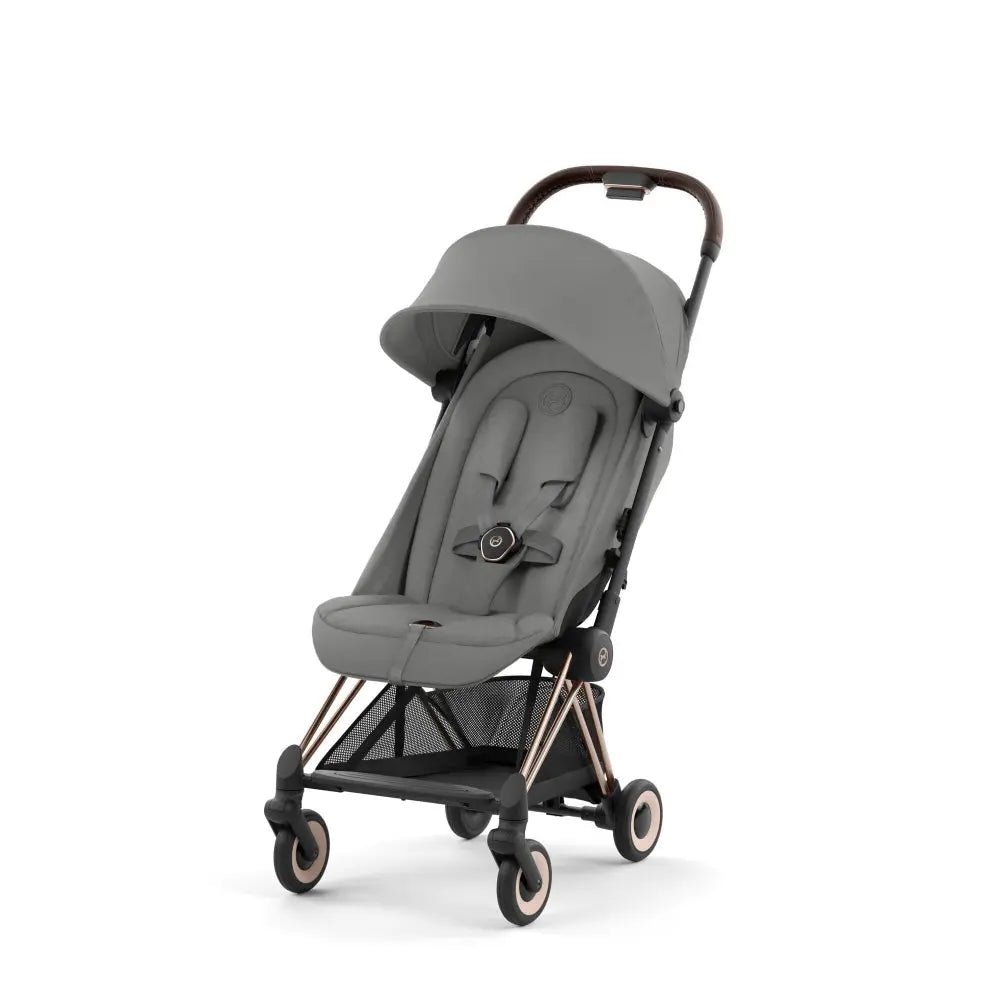 Cybex Coya Rose Gold Frame Stroller