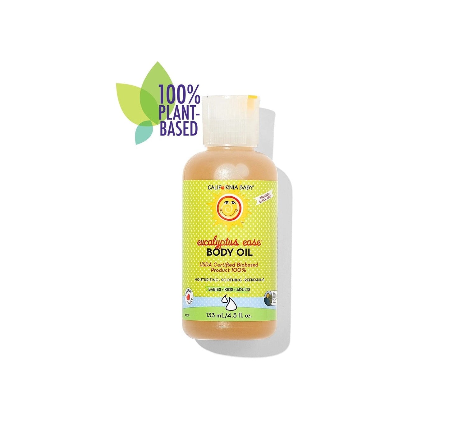 California Baby Eucalyptus Ease™ Body Oil 4.5oz/133ml 