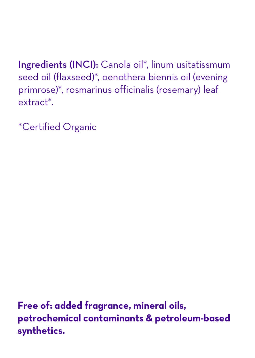 California Baby Super Sensitive™ Certified Organic Baby Oil 4.5oz/133ml 