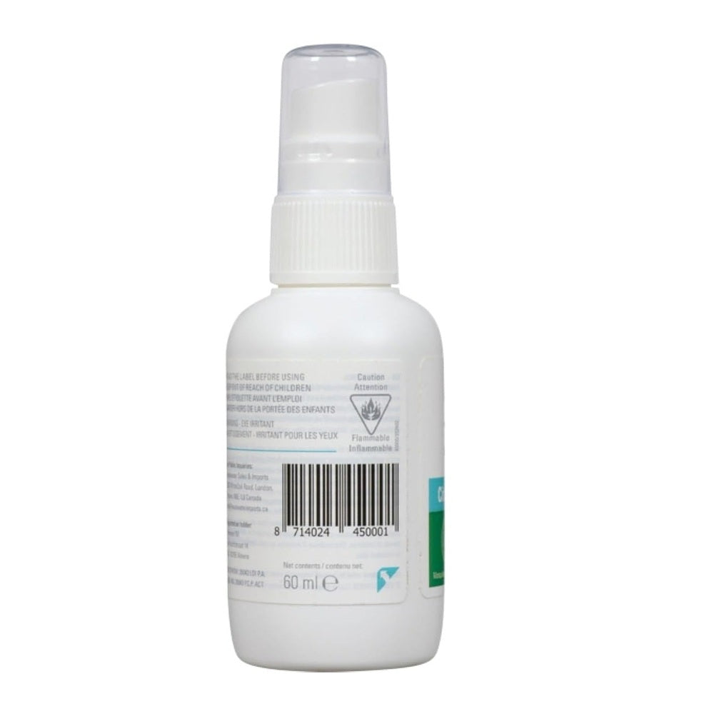 Care Plus Citriodiol spray 60 ml insect repellent in white bottle with spray cap