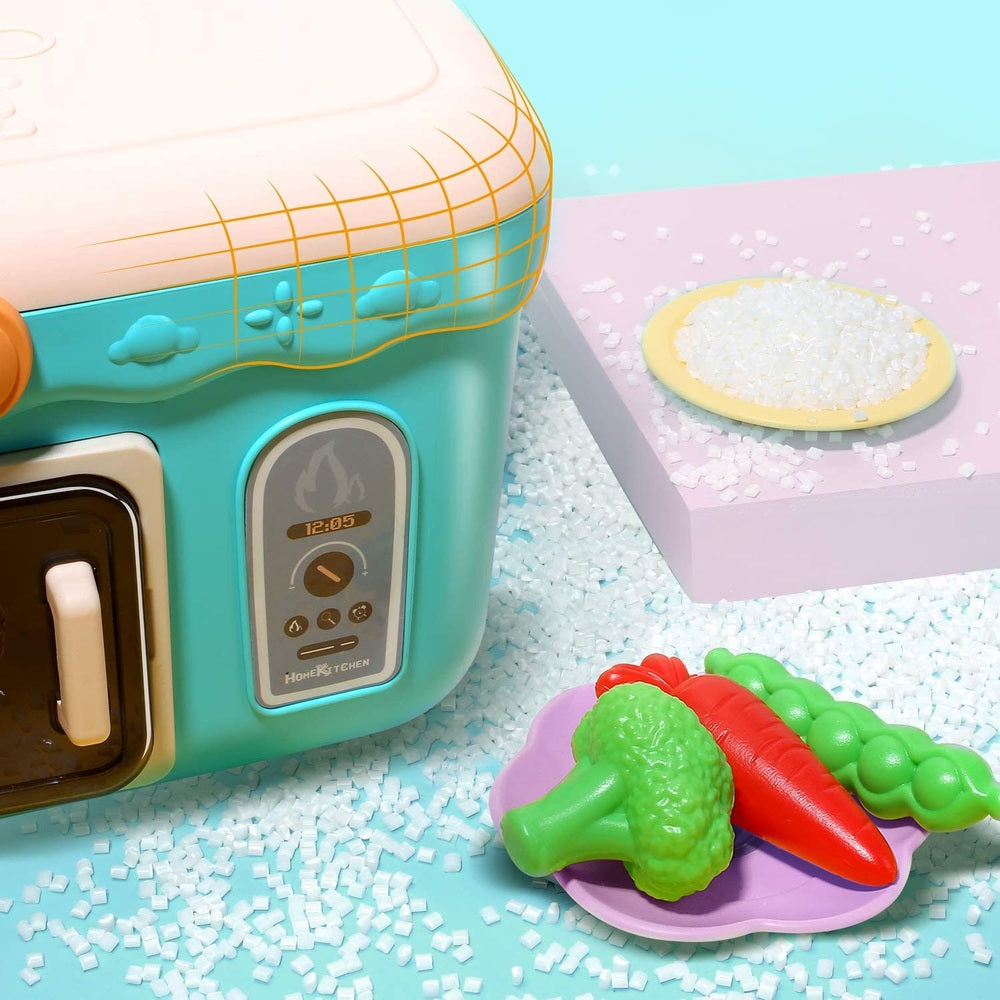 Cute Stone Kids Picnic & Kitchen Playset Blue