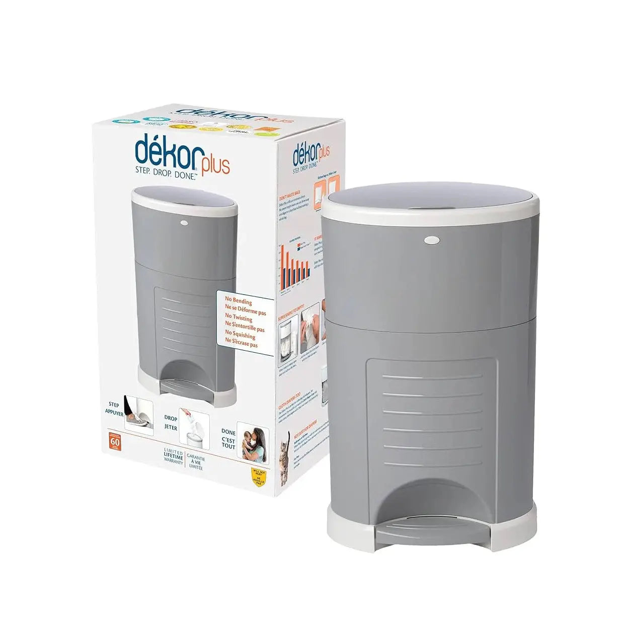 DEKOR PLUS DIAPER PAIL 