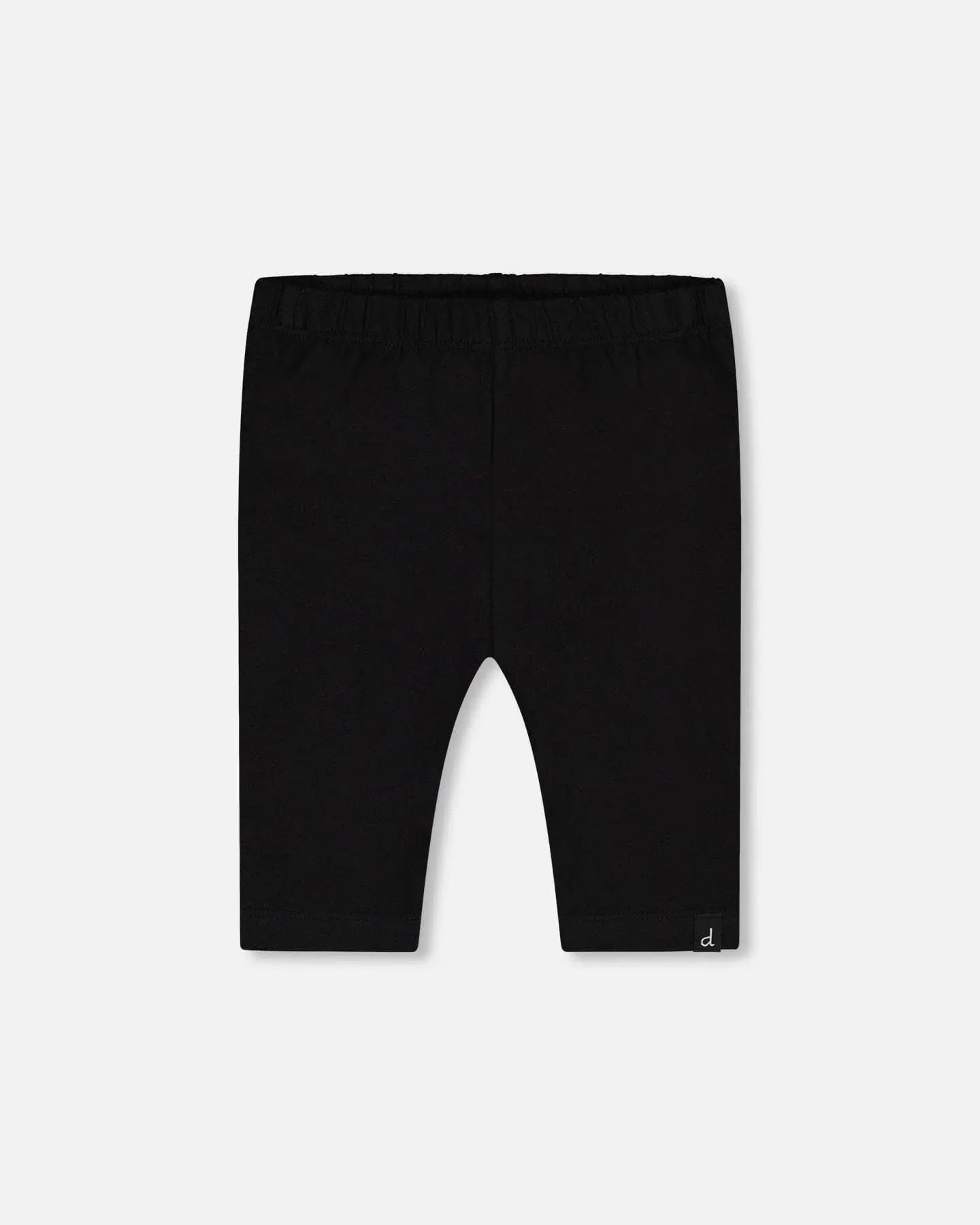 DEUX PAR DEUX ORGANIC COTTON BIKER SHORT BLACK - baby enRoute