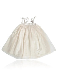 Dolly By Le Petit Pearl 2-Cute Tulle Dress Cream