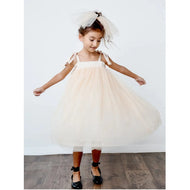 Dolly By Le Petit Pearl 2-Cute Tulle Dress Cream