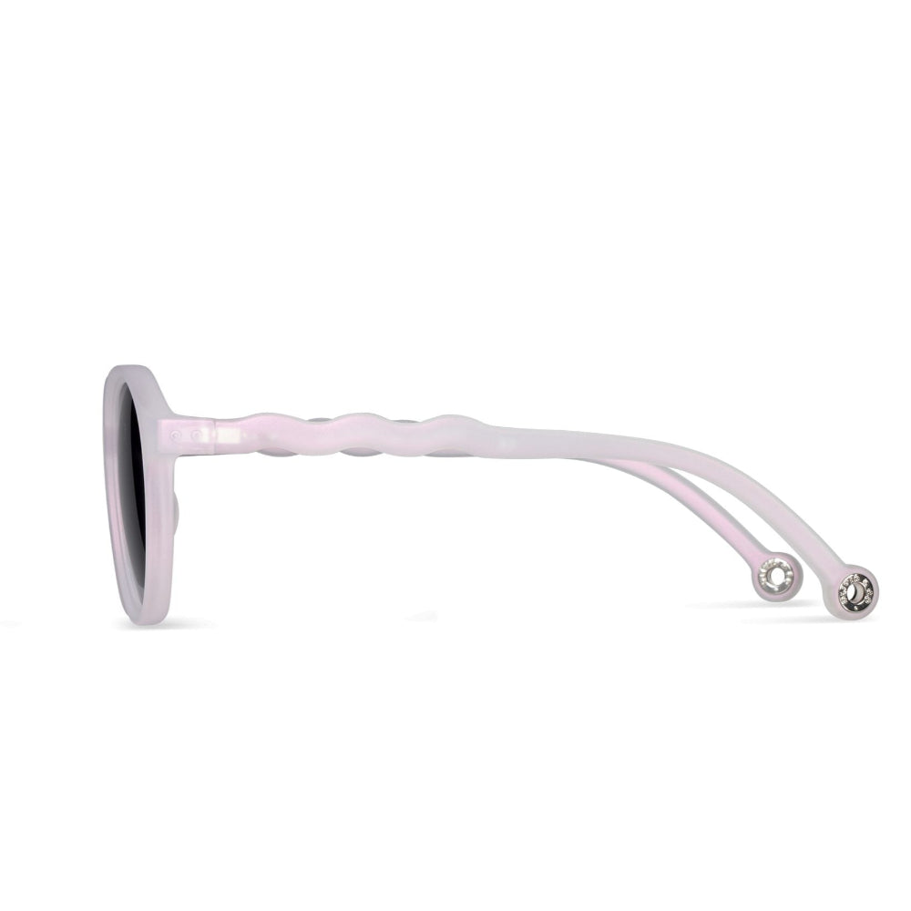Olivio & Co Oval Sunglasses Kids/Junior Classic Olivio Shimmer Pink