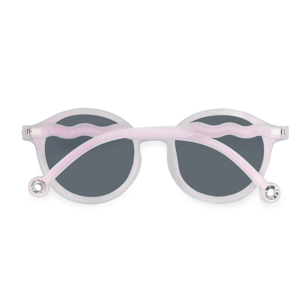 OLIVIO & CO OVAL SUNGLASSES JUNIOR+ CLASSIC OLIVIO SHIMMER PINK - baby enRoute