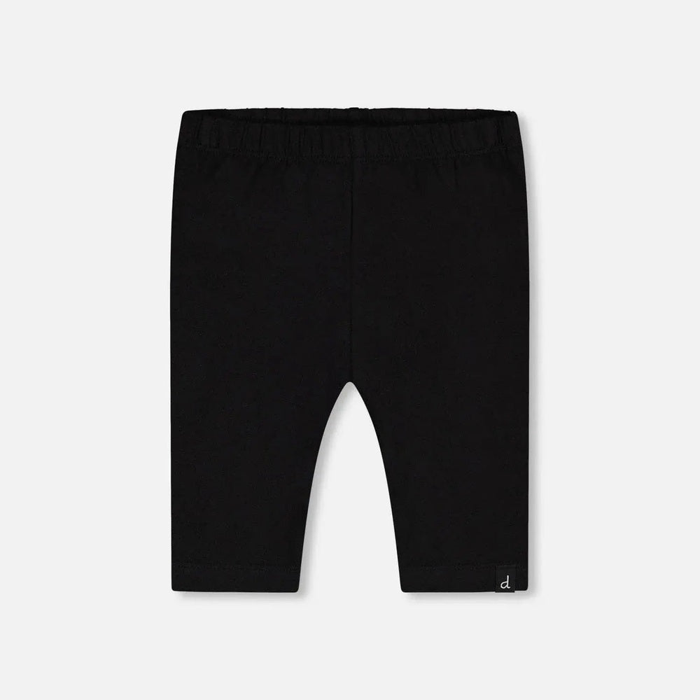 Deux Par Deux Organic Cotton Biker Short Black