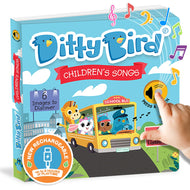 Ditty Bird Sound Book Children's Songs USB-C Rechargeable
