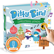 Ditty Bird Sound Book Christmas Songs USB-C Rechargeable