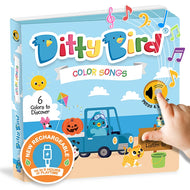 Ditty Bird Sound Book Color Songs USB-C Rechargeable