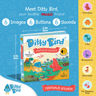 Ditty Bird Sound Book Dinosaur Sounds