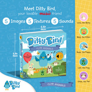 Ditty Bird Sound Book First Sensory Book Cute Animals