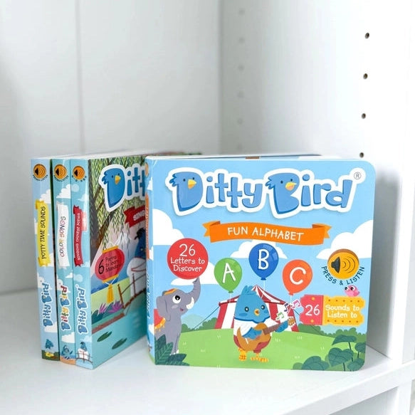 Ditty Bird Sound Book Fun Alphabet USB-C Rechargeable