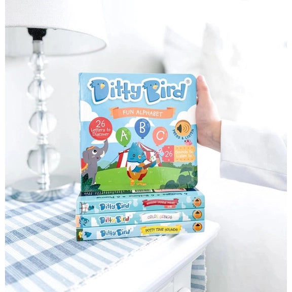 Ditty Bird Sound Book Fun Alphabet USB-C Rechargeable