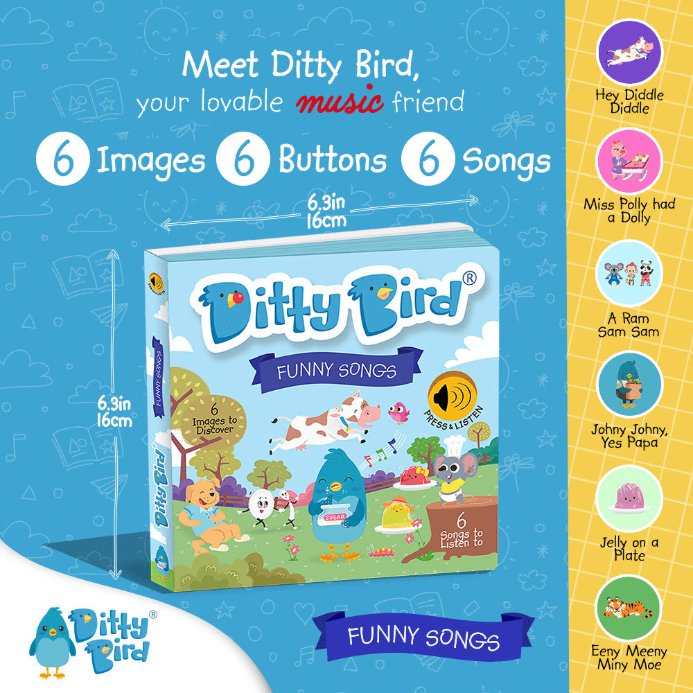 Ditty Bird Sound Book Funny Songs
