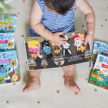 Ditty Bird Sound Book Music to dance to USB-C Rechargeable