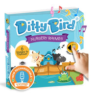 Ditty Bird Sound Book Nursery Rhymes USB-C Rechargeable