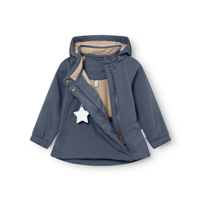 Mini A Ture Matwai Winter Softshell Jacket Grs Ombre Blue