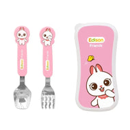 Edison Spoon&Fork Case Set For Baby