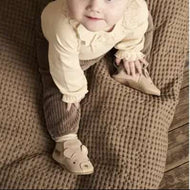 En Fant Slippers Suede Shoes Rose Dust