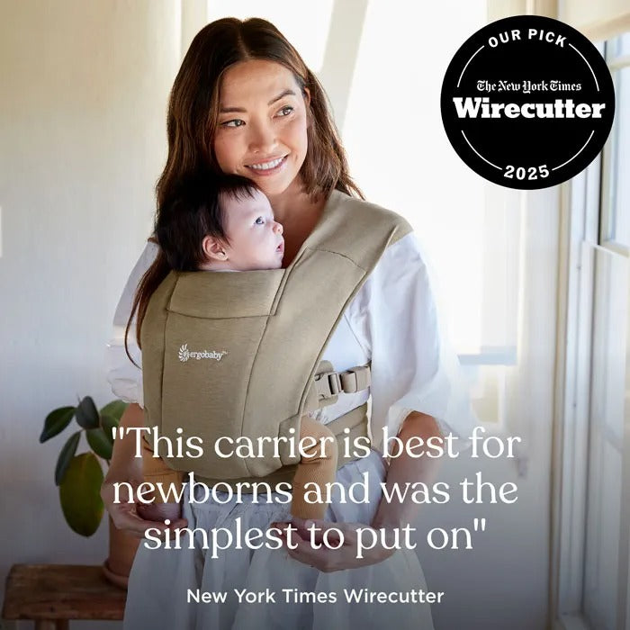 Ergobaby Embrace Knit Newborn Carrier Sage Meadows