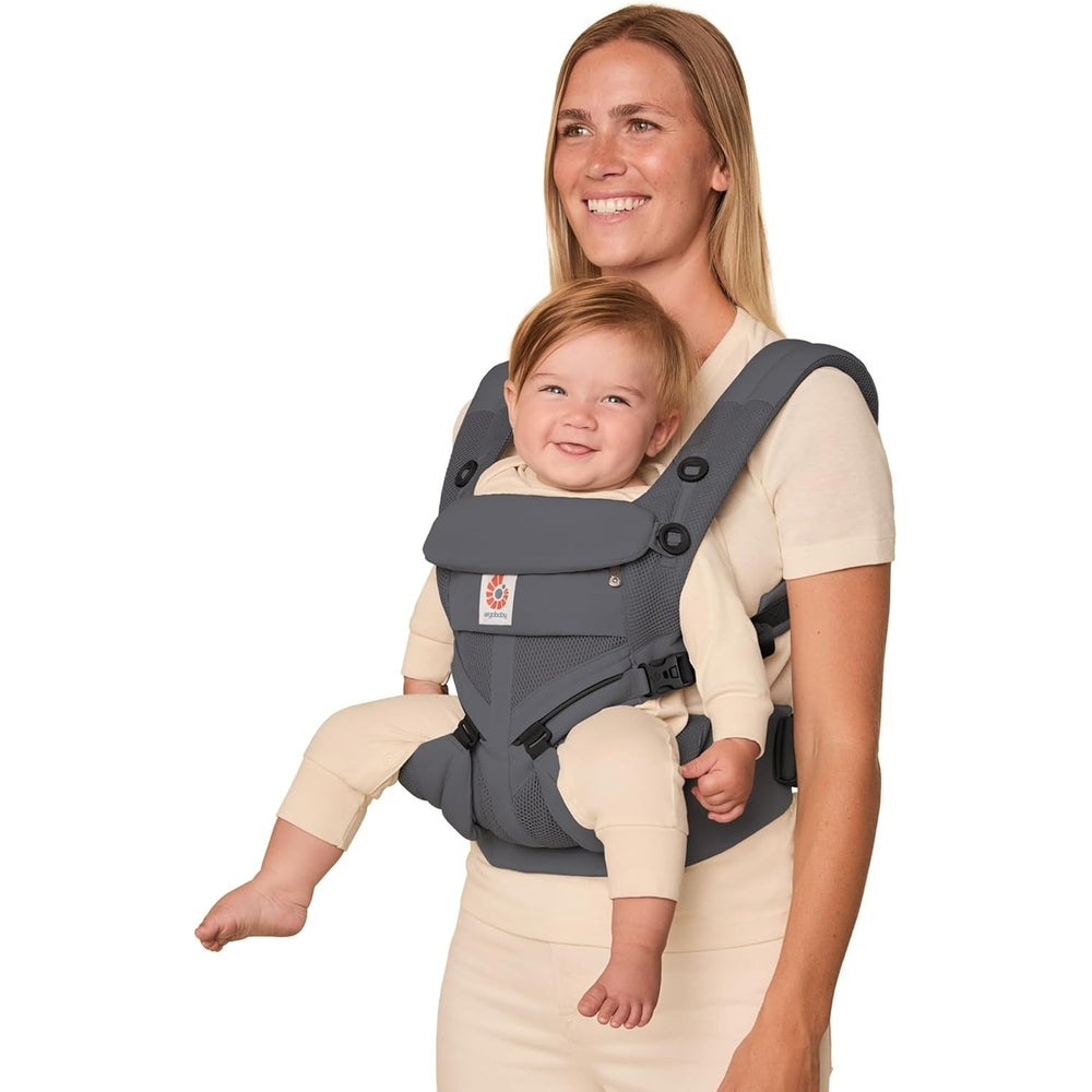 Ergobaby Omni Classic Mesh Baby Carrier Charcoal Grey