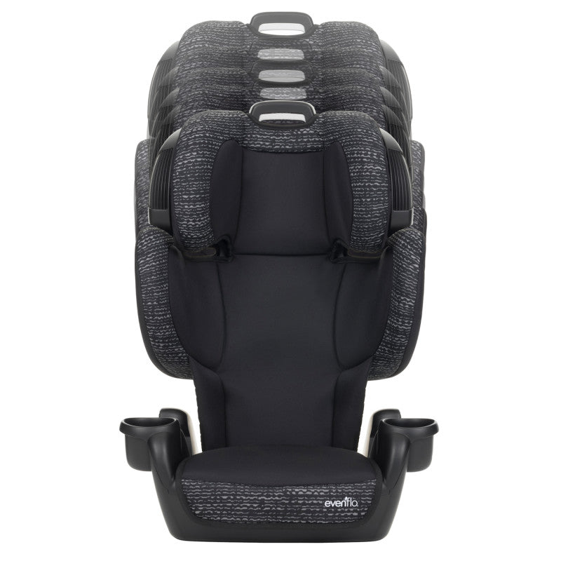 Evenflo Revolve360 Extend Rotational All-In-One Convertible Car Seat With Quick Clean Cover Revere Gray