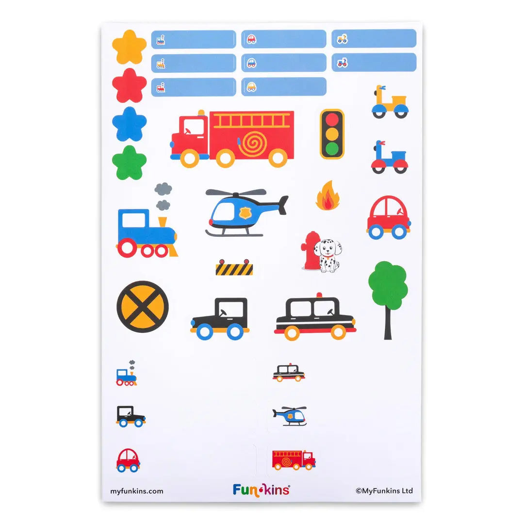 FUNKINS PEEL & STICK LABELS - baby enRoute