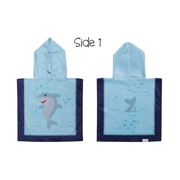 Flapjackkids Cover Up Shark/Nautical