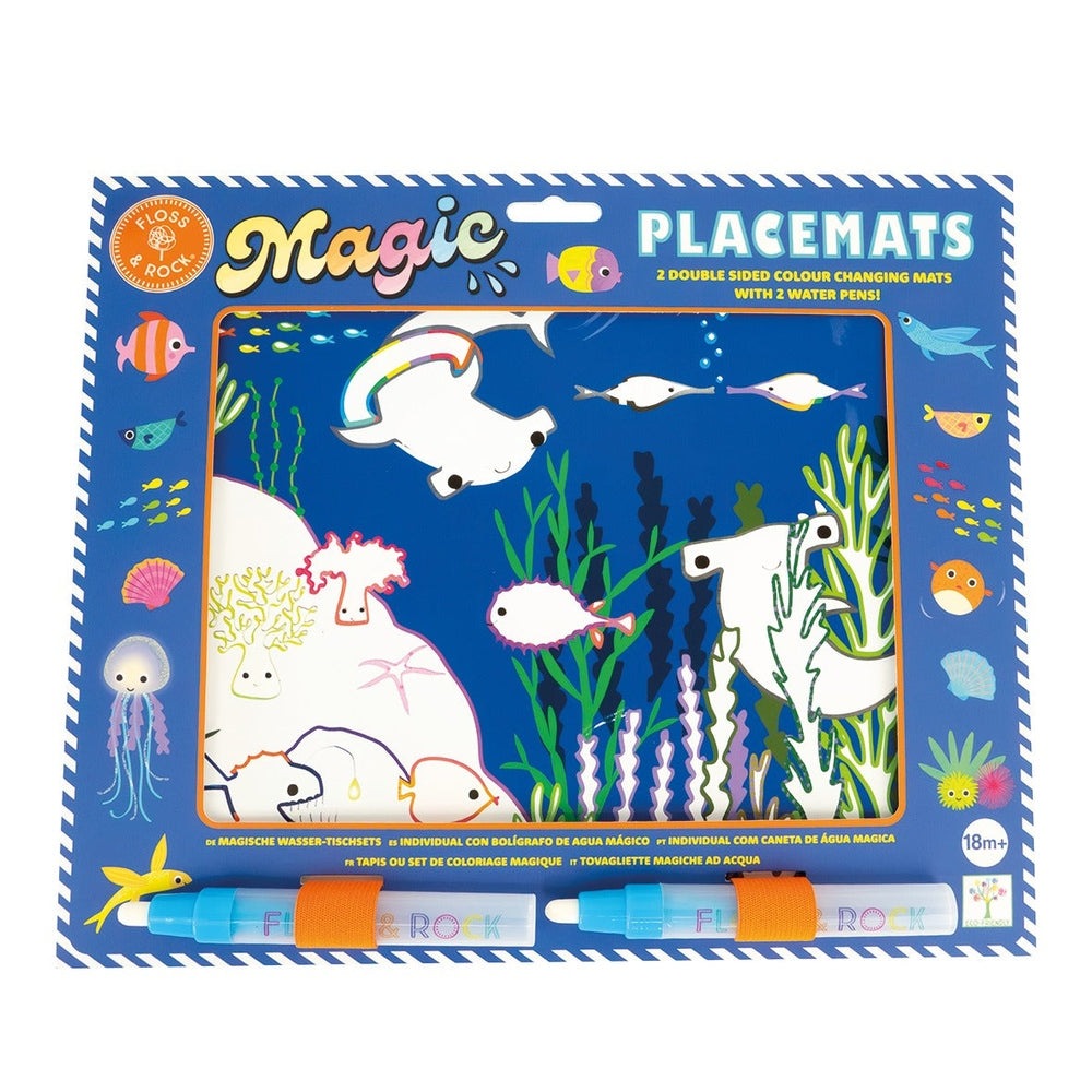 Floss And Rock Magic Water Placemats