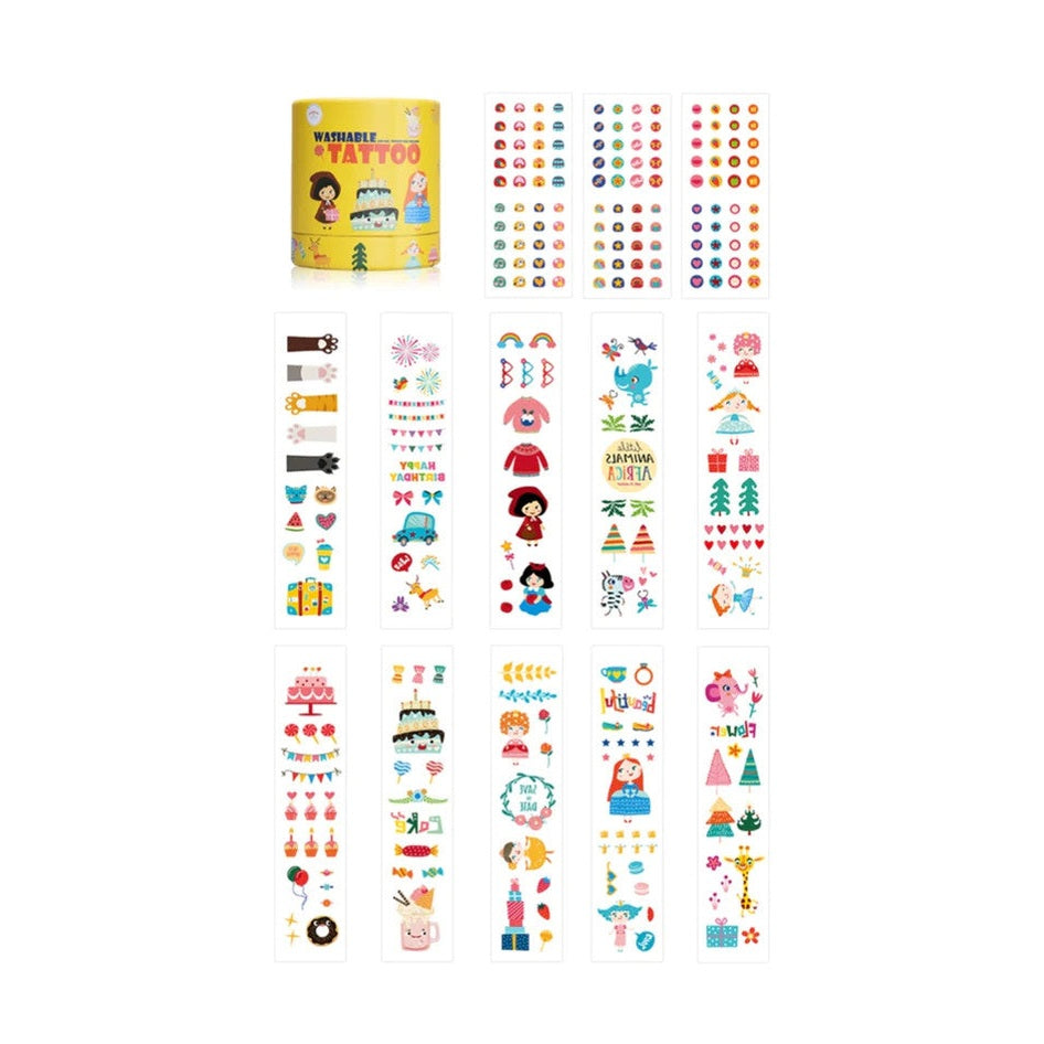 Flower Monaco Washable Tattoo Princess
