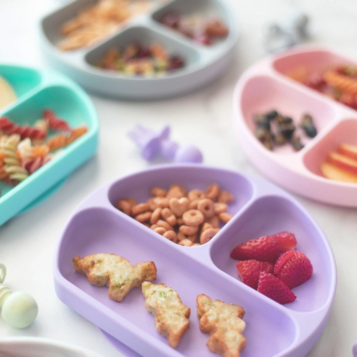 BUMKINS SILICONE GRIP DISH