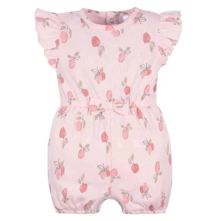 Gerber Sleeveless Romper Appley Sweet