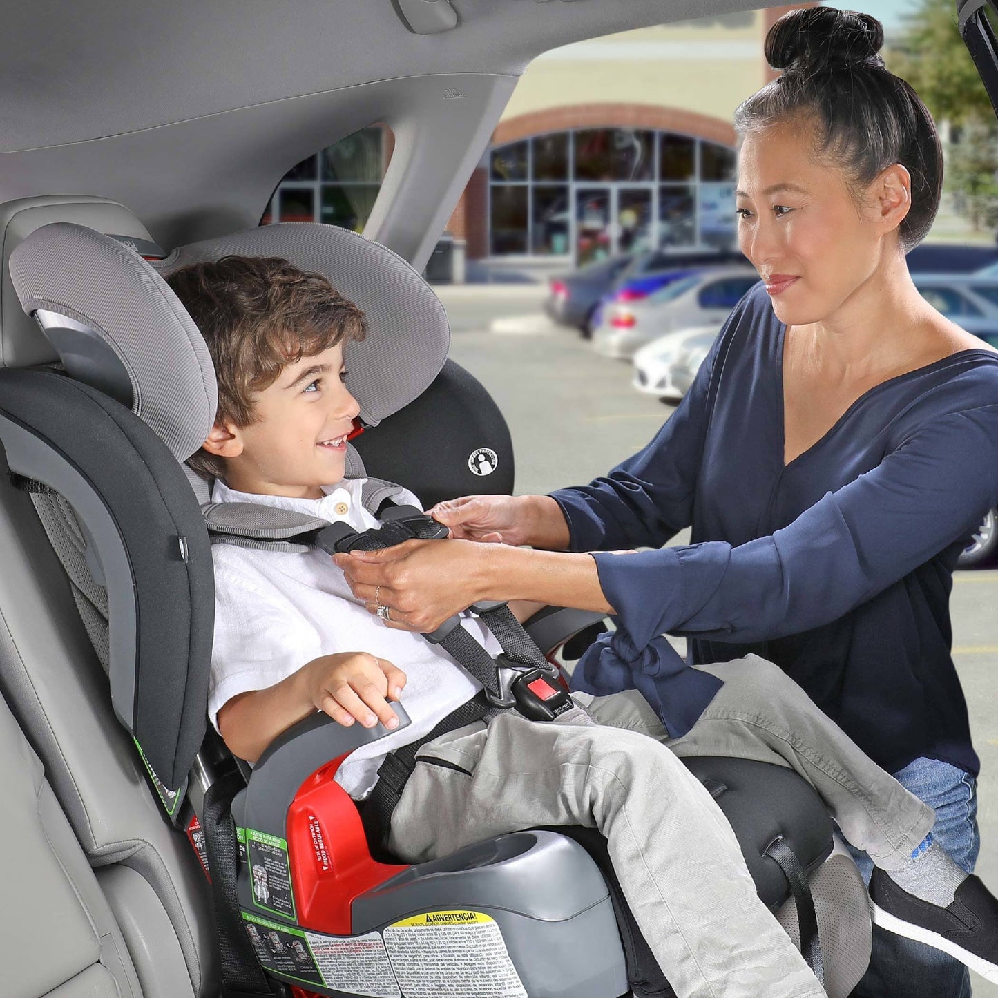 BRITAX GROW WITH YOU CLICKTIGHT CAR SEAT SAFEWASH