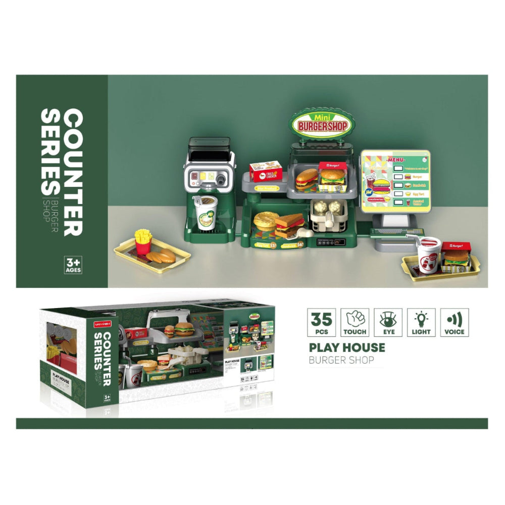 Handsome Fast Food Shop 35pcs