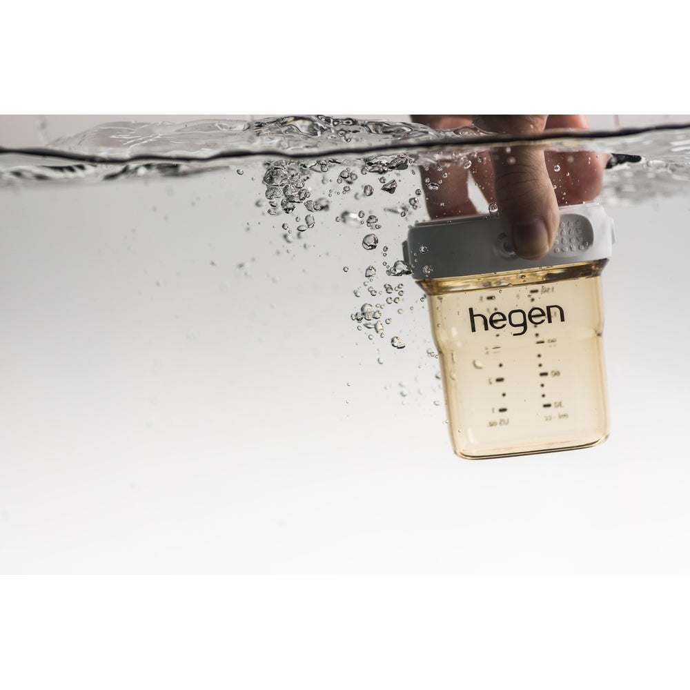 Hegen PCTO PPSU breast milk storage containers 150 ml (5 oz), 4-pack, clear