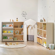 Iloom Eddi Kids Reading House (Corner House W. Curtain)