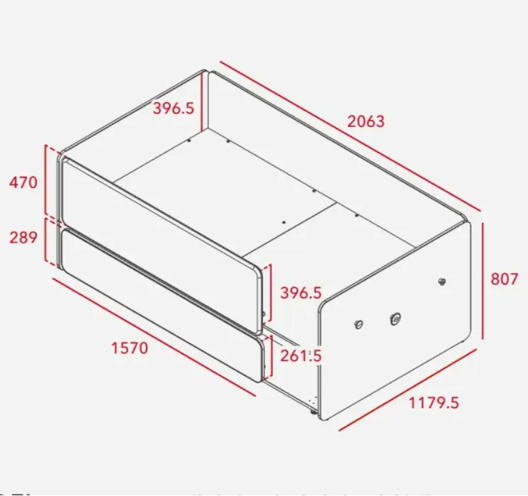 Iloom Eddi Kids Sliding Bed