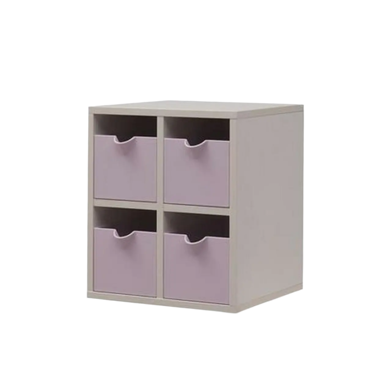 Iloom Linki Plus mini drawer unit with four lavender drawers