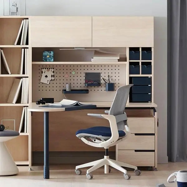 ILOOM OLIVER CHAIR(MESH, SWIVEL, WH) 