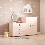 Iloom Tinkle Pop 3 Drawer Dresser 800W