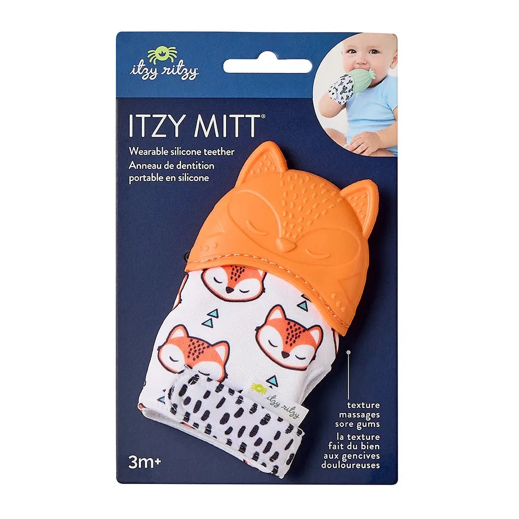 Itzy Ritzy Itzy Silicone Teething Mitts