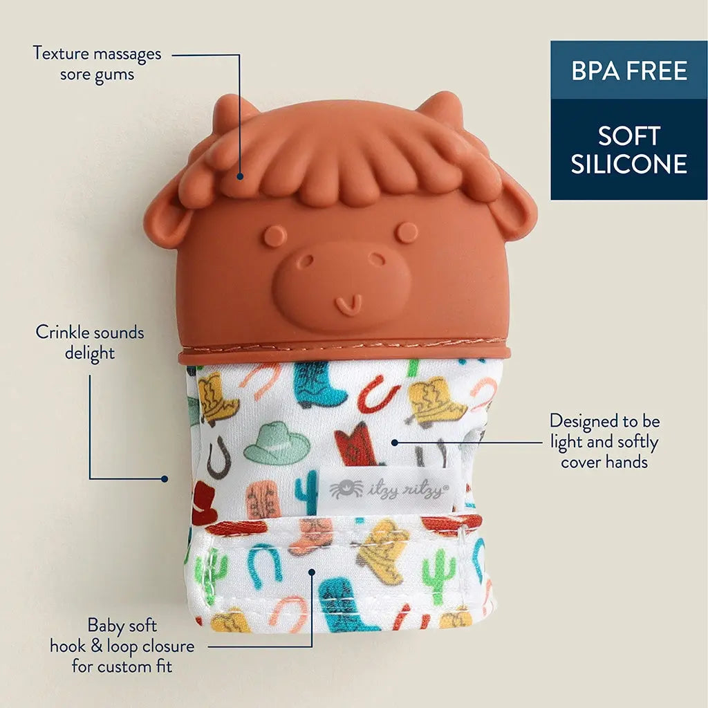 Itzy Ritzy Itzy Silicone Teething Mitts