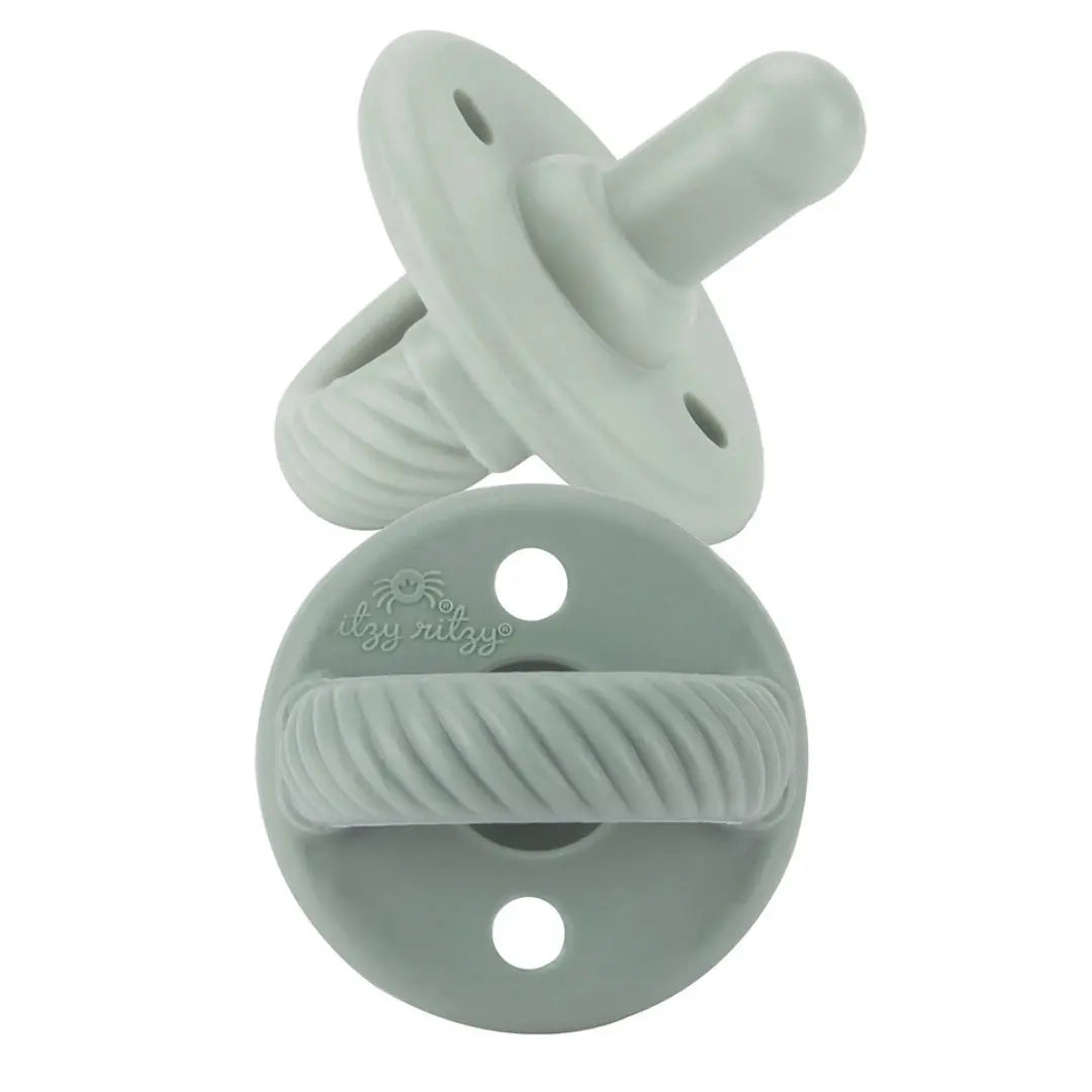 Itzy Ritzy Itzy Soother Natural Rubber Pacifier Sets (0 6M)