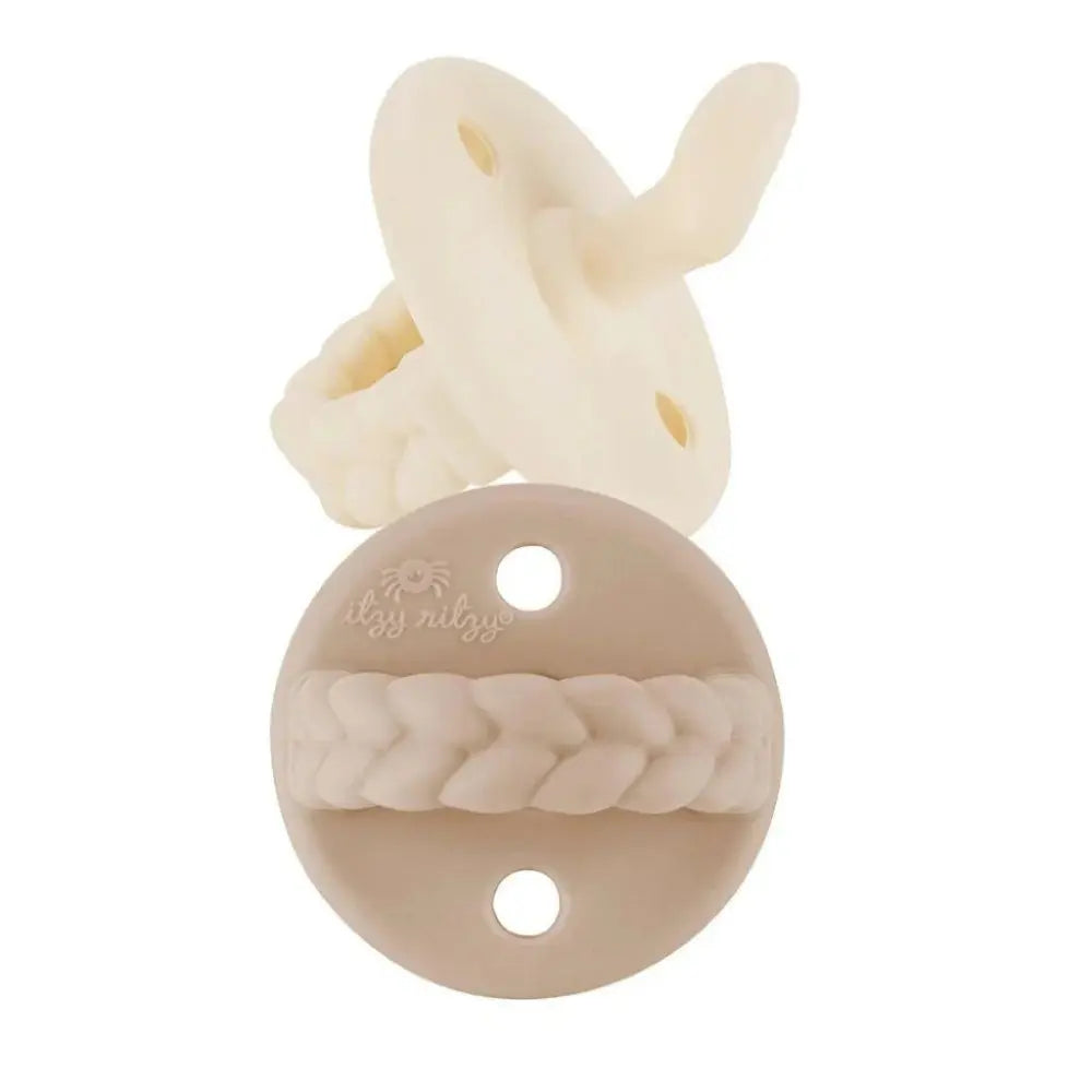 Itzy Ritzy Itzy Soother Natural Rubber Pacifier Sets (0 6M)